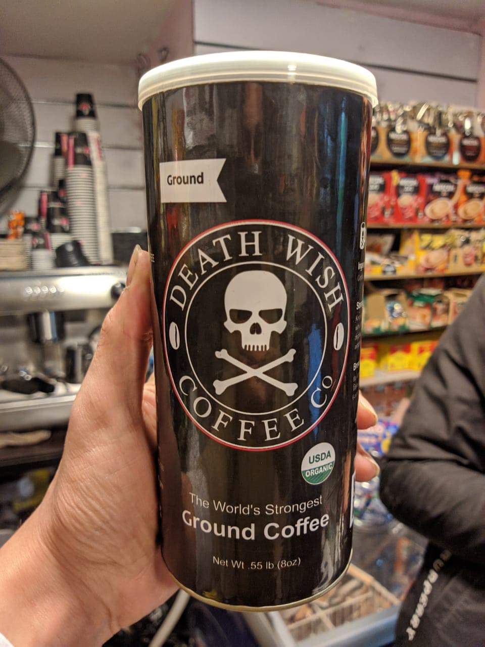 death wish coffee 250gm box